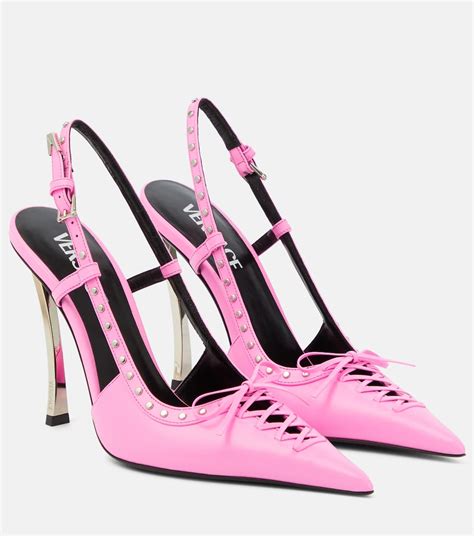 versace vintag epumps|versace slingback shoes.